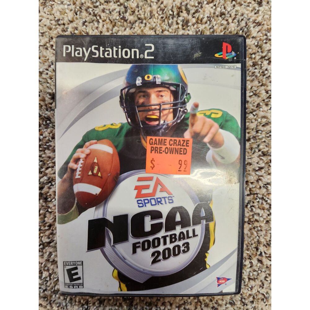 NCAA Football 2003 for Playstation 2 CIB